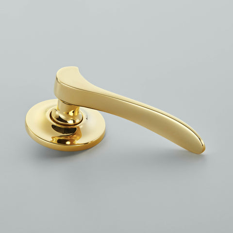 Croft Codsall Lever Handle on Covered Rose