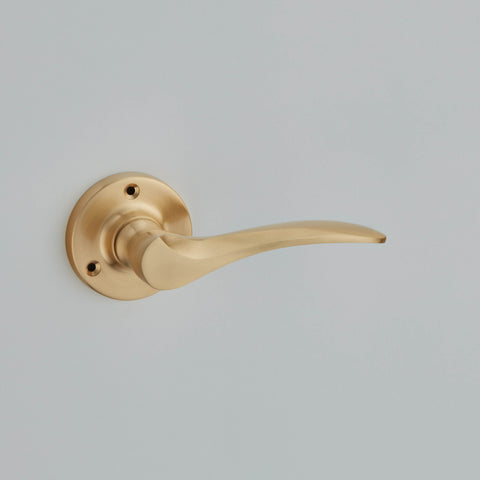 Croft Codsall Lever Handle on Face Fix Rose