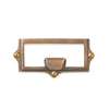 CH.02.01 Cabinet Card Holder with Finger Pull 98mm x 46mm