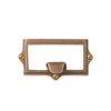 CH.02.02 Cabinet Card Holder with Finger Pull 98mm x 52mm