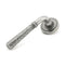 Hammered Newbury Lever Handle on Rose