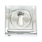 Concealed Fix Standard Keyhole Escutcheon