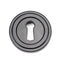 Concealed Fix Standard Keyhole Escutcheon