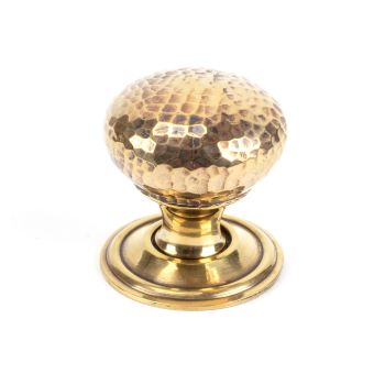 From the Anvil Hammered Mushroom Style Cabinet Knob