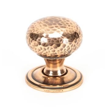 From the Anvil Hammered Mushroom Style Cabinet Knob