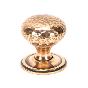 From the Anvil Hammered Mushroom Style Cabinet Knob