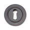 Concealed Fix Standard Keyhole Escutcheon