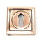 Concealed Fix Standard Keyhole Escutcheon