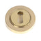 Concealed Fix Standard Keyhole Escutcheon