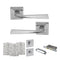 California Lever Handle Bathroom Door Pack