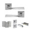 California Lever Handle Bathroom Door Pack