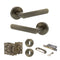 Carolina Lever Handle 3 Lever Sashlock Door Pack