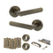 Carolina Lever Handle 3 Lever Sashlock Door Pack