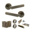 Carolina Lever Handle Euro Sashlock Door Pack