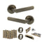Carolina Lever Handle Euro Sashlock Door Pack
