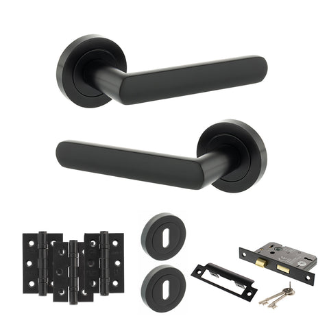 Carolina Lever Handle 3 Lever Sashlock Door Pack