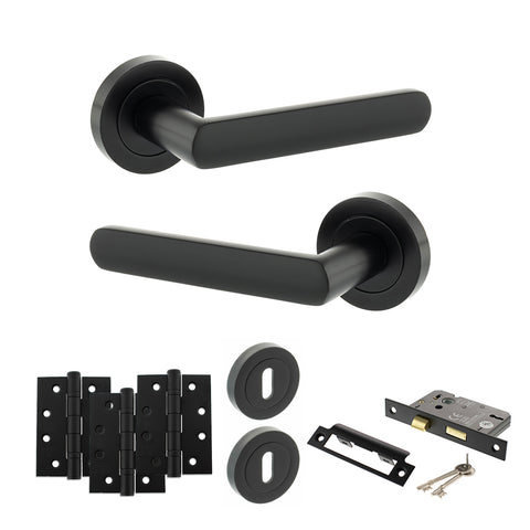 Carolina Lever Handle 3 Lever Sashlock Door Pack