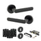 Carolina Lever Handle 3 Lever Sashlock Door Pack