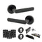 Carolina Lever Handle Euro Sashlock Door Pack
