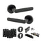 Carolina Lever Handle Euro Sashlock Door Pack