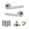 Carolina Lever Handle Latch Door Pack