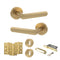 Carolina Lever Handle 3 Lever Sashlock Door Pack