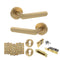 Carolina Lever Handle Euro Sashlock Door Pack