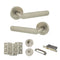 Carolina Lever Handle Bathroom Door Pack