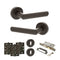 Carolina Lever Handle 3 Lever Sashlock Door Pack