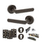 Carolina Lever Handle Euro Sashlock Door Pack