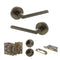 Alabama Lever Handle Bathroom Door Pack