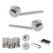 Alabama Lever Handle Bathroom Door Pack