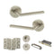 Alabama Lever Handle Bathroom Door Pack