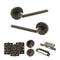 Alabama Lever Handle Bathroom Door Pack