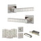 Bianca Lever Handle Bathroom Door Pack