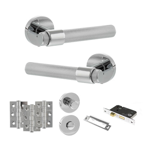 Andretta Lever Handle Bathroom Door Pack
