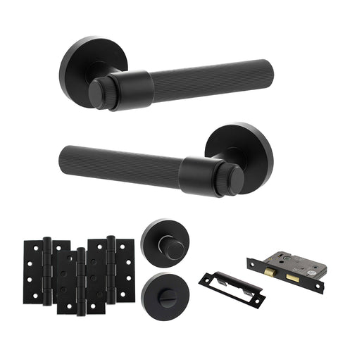Fasana Lever Handle Bathroom Door Pack
