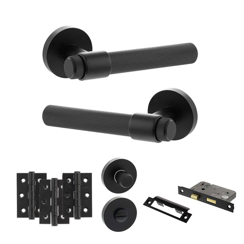 Fasana Lever Handle Bathroom Door Pack