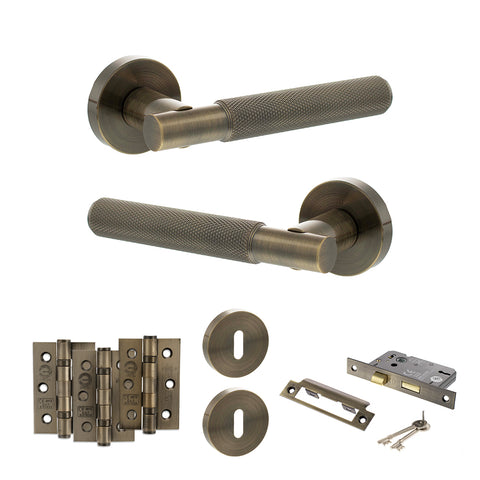 Rosarno Lever Handle 3 Lever Sashlock Door Pack