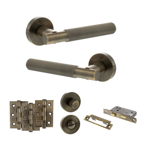 Rosarno Lever Handle Bathroom Door Pack