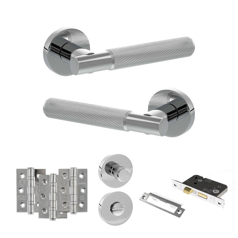 Rosarno Lever Handle Bathroom Door Pack
