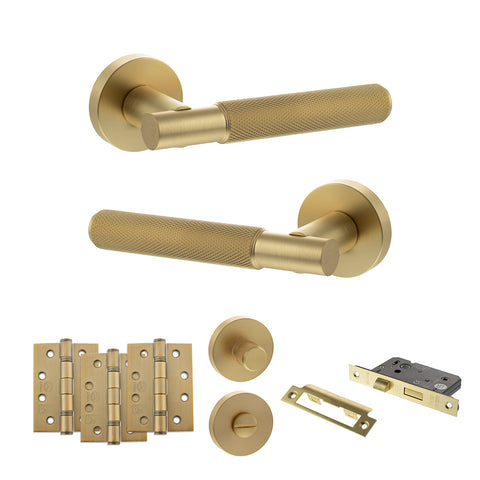 Rosarno Lever Handle Bathroom Door Pack