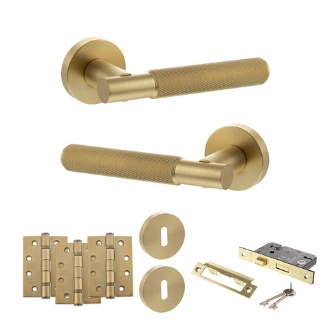 Rosarno Lever Handle 3 Lever Sashlock Door Pack