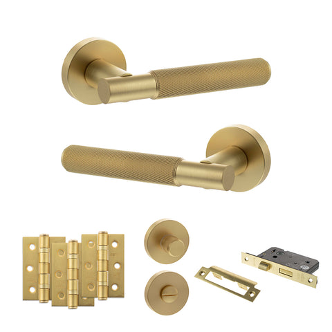 Rosarno Lever Handle Bathroom Door Pack