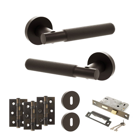 Rosarno Lever Handle 3 Lever Sashlock Door Pack