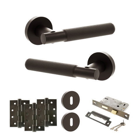Rosarno Lever Handle 3 Lever Sashlock Door Pack