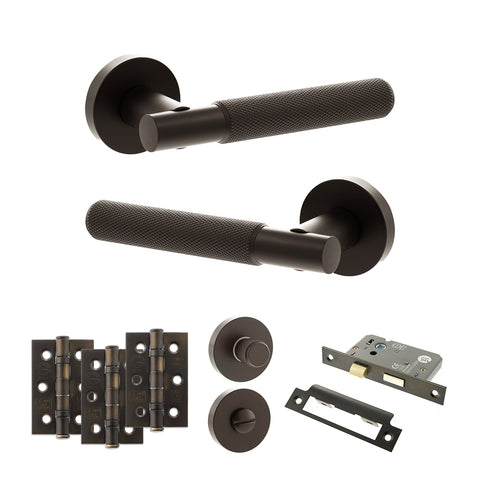 Rosarno Lever Handle Bathroom Door Pack