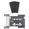 Fire Door Intumescent Kit for Bathroom Door with 102x76mm Hinges