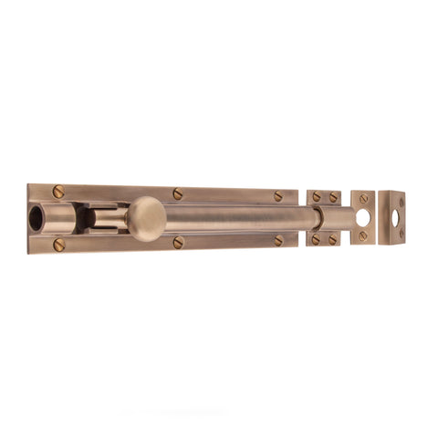Heavy Barrel Bolt 600mm x 38mm - Shown in Very Light Aged