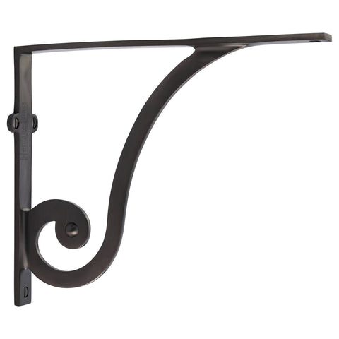 Ornate Shelf Bracket for Wooden Shelves